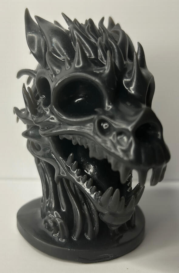 Skeletal Dragon Bust 3