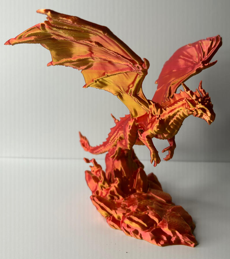 Red/Gold Color Shift Dragon